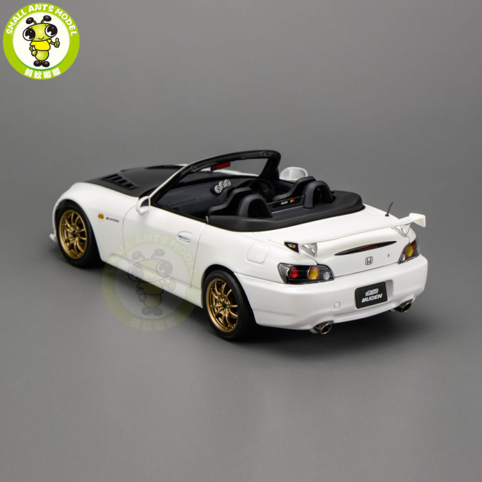 1/18 MOTORHELIX Honda S2000 AP2 MUGEN Diecast Model Toy Car Gifts For Father Friends