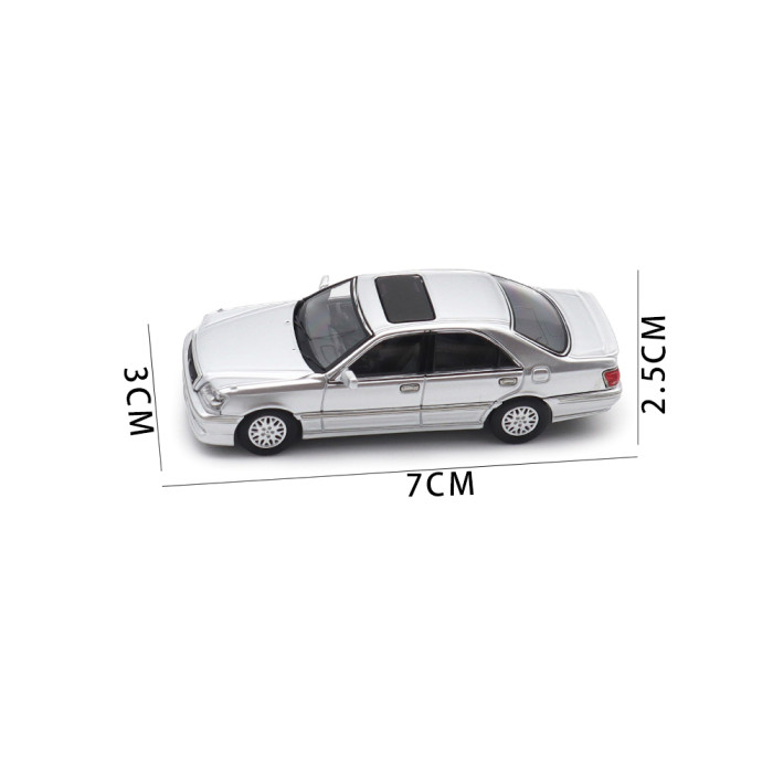 1/64 Whelart Toyota Crown Athlete 2003 Diecast Model Toy Car Gifts For Friends