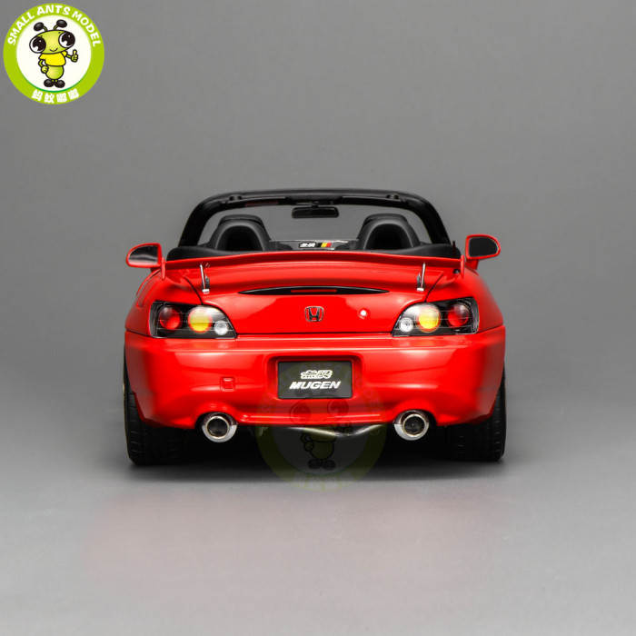 1/18 MOTORHELIX Honda S2000 AP2 MUGEN Diecast Model Toy Car Gifts For Father Friends
