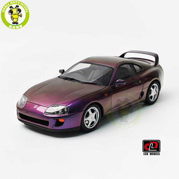 Pre-order 1/18 LCD Toyota Supra A80 Diecast Model Car Gifts For Father Friends