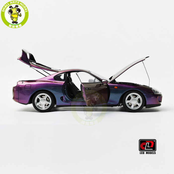 Pre-order 1/18 LCD Toyota Supra A80 Diecast Model Car Gifts For Father Friends