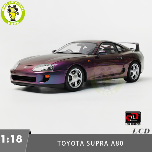 Pre-order 1/18 LCD Toyota Supra A80 Diecast Model Car Gifts For Father Friends