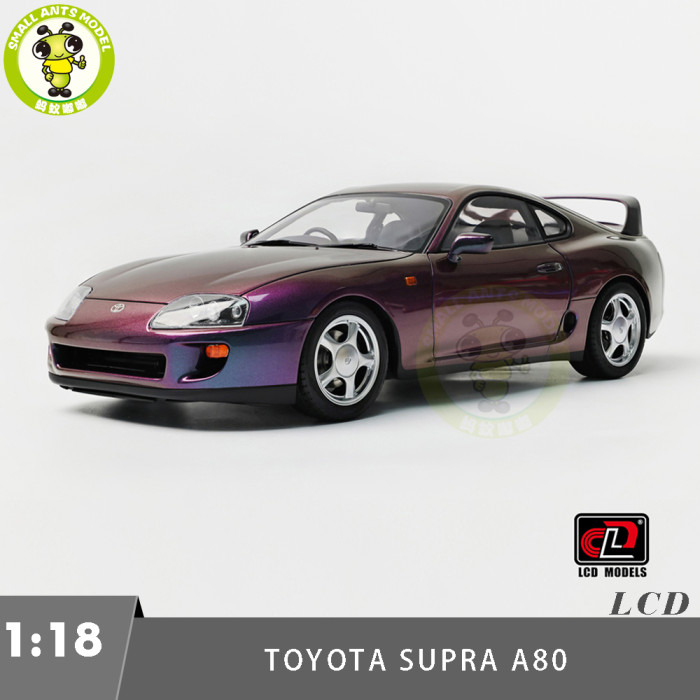 Pre-order 1/18 LCD Toyota Supra A80 Diecast Model Car Gifts For Father Friends