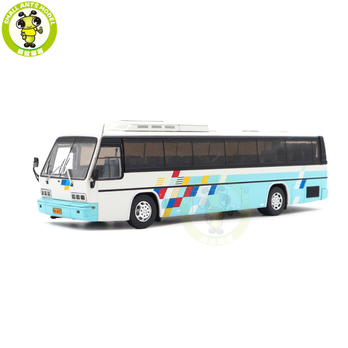 1/64 Daewoo Bus BH115 GuiLing Diecast Model Toy Car Bus