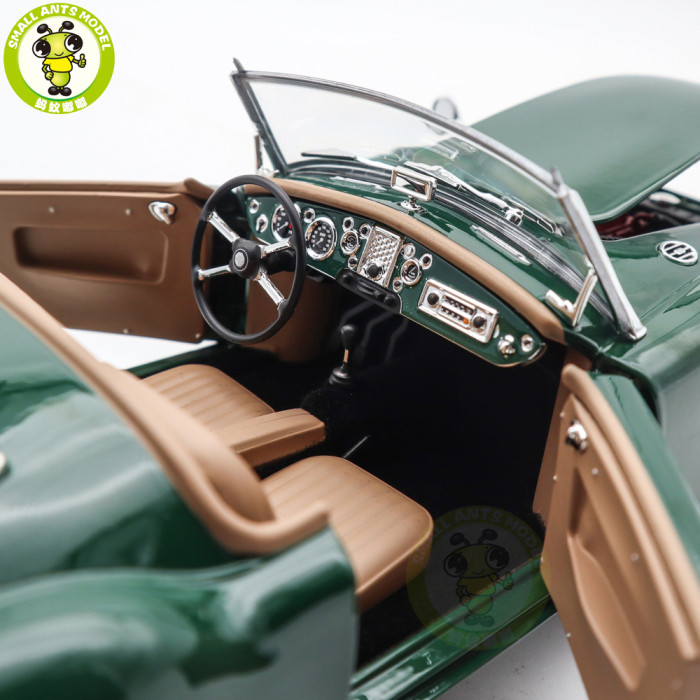 1/18 MG MGA 1955 Roadster Norev 182610 British Racing Green Diecast Model Toys Car Boys Girls Gifts