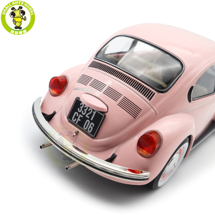 1/18 VW Volkswagen 1303 1973 Beetle Norev 188677 Pink Diecast Model Toys Car Boys Girls Gifts