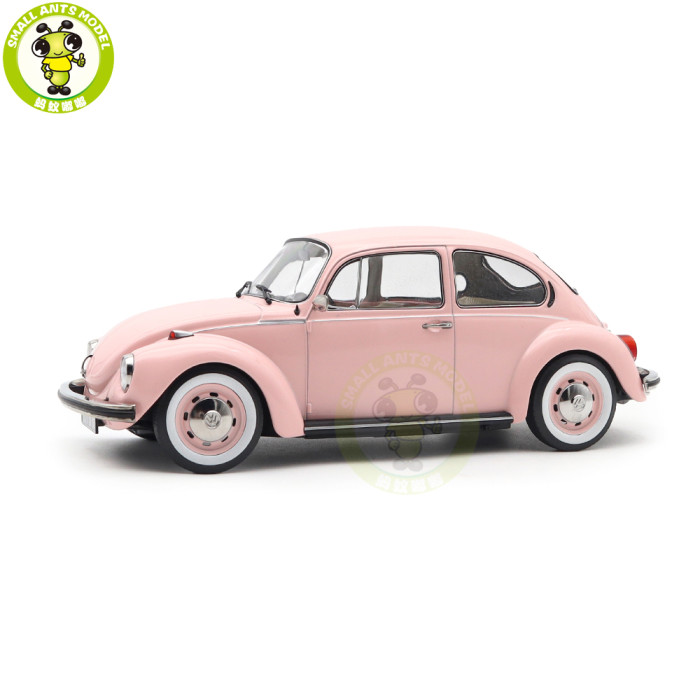 1/18 VW Volkswagen 1303 1973 Beetle Norev 188677 Pink Diecast Model Toys Car Boys Girls Gifts