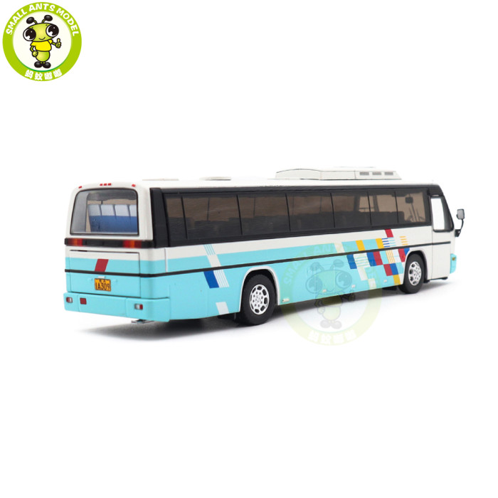 1/64 Daewoo Bus BH115 GuiLing Diecast Model Toy Car Bus