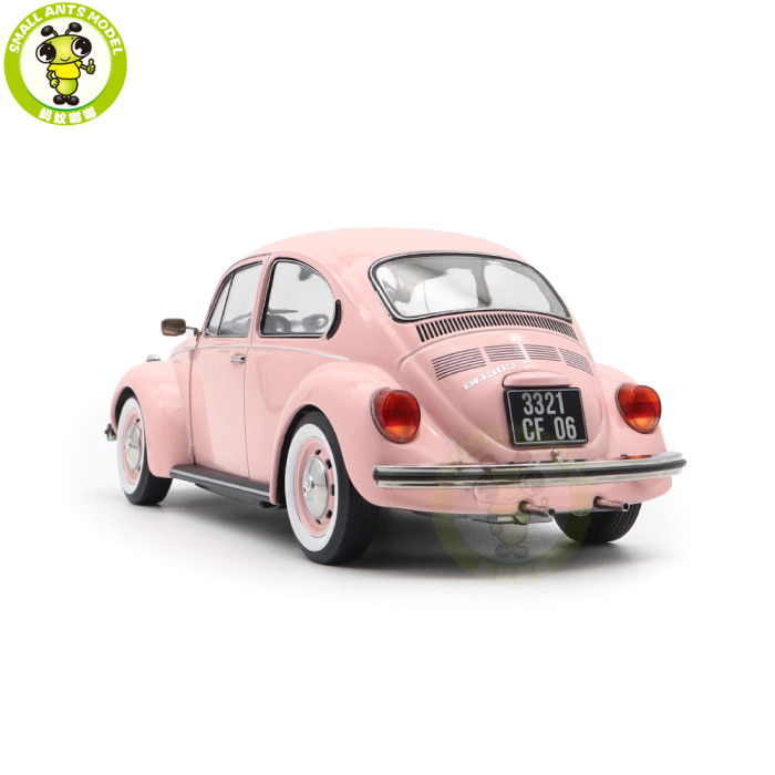 1/18 VW Volkswagen 1303 1973 Beetle Norev 188677 Pink Diecast Model Toys Car Boys Girls Gifts