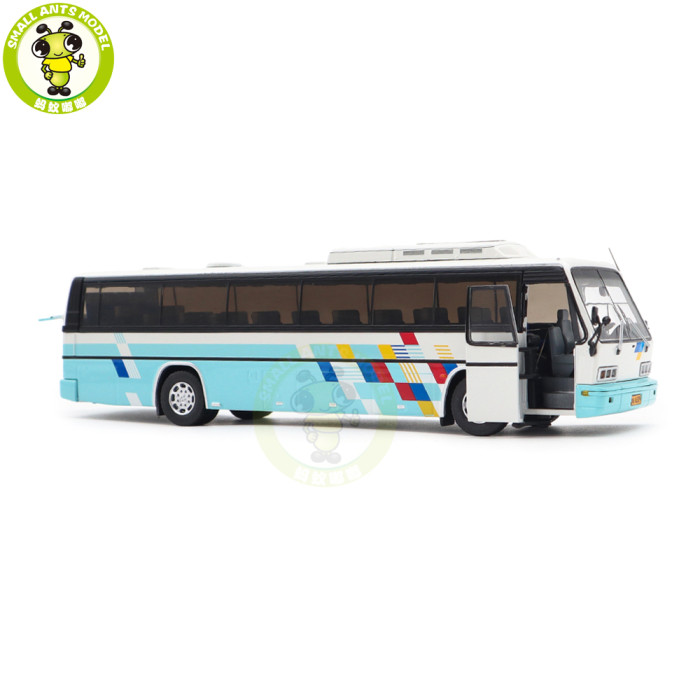1/64 Daewoo Bus BH115 GuiLing Diecast Model Toy Car Bus
