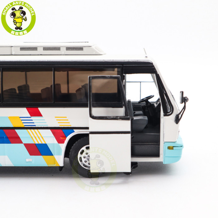 1/64 Daewoo Bus BH115 GuiLing Diecast Model Toy Car Bus