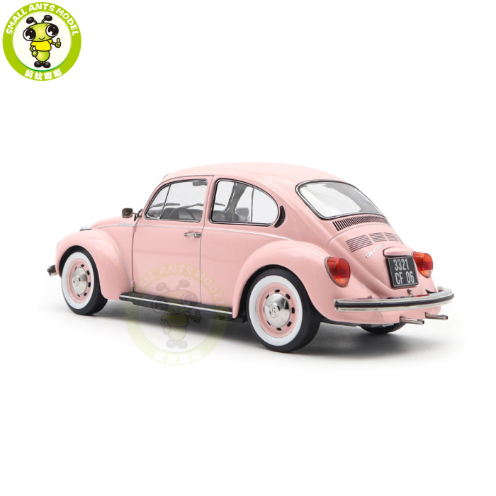 1/18 VW Volkswagen 1303 1973 Beetle Norev 188677 Pink Diecast Model Toys Car Boys Girls Gifts