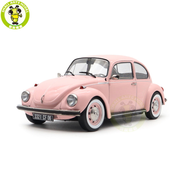 1/18 VW Volkswagen 1303 1973 Beetle Norev 188677 Pink Diecast Model Toys Car Boys Girls Gifts