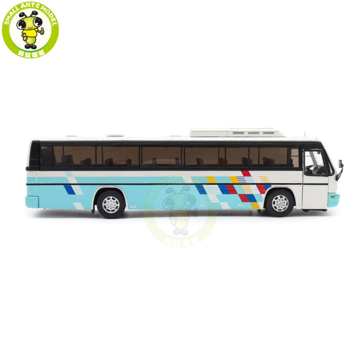 1/64 Daewoo Bus BH115 GuiLing Diecast Model Toy Car Bus