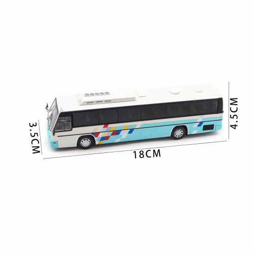 1/64 Daewoo Bus BH115 GuiLing Diecast Model Toy Car Bus