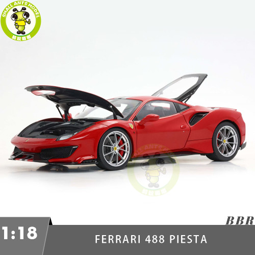 Pre-order 1/18 BBR Ferrari 488 Piesta Full Open Diecast Model Toys Car Gifts For Father Friends