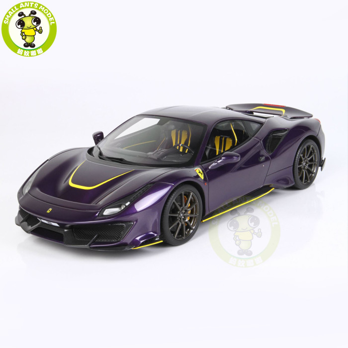 Pre-order 1/18 BBR Ferrari 488 Piesta Full Open Diecast Model Toys Car Gifts For Father Friends