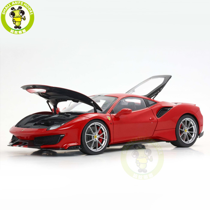 Pre-order 1/18 BBR Ferrari 488 Piesta Full Open Diecast Model Toys Car Gifts For Father Friends