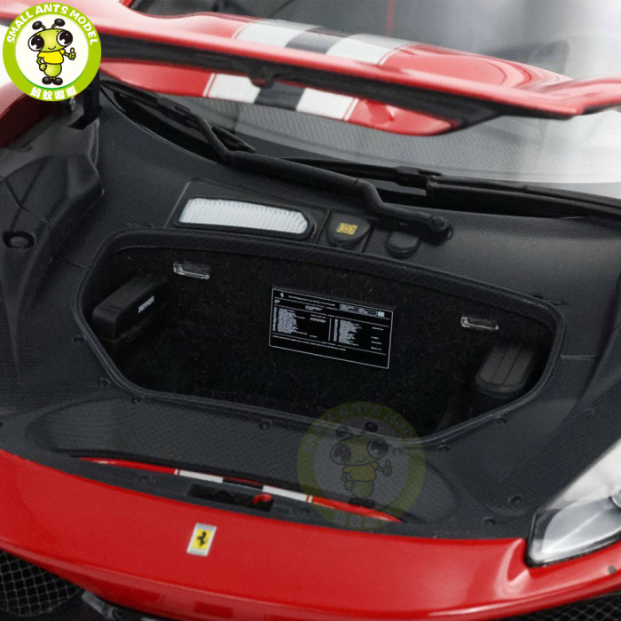 Pre-order 1/18 BBR Ferrari 488 Piesta Full Open Diecast Model Toys Car Gifts For Father Friends
