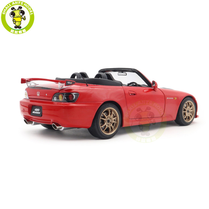 1/18 MOTORHELIX Honda S2000 AP2 MUGEN Diecast Model Toy Car Gifts For Father Friends