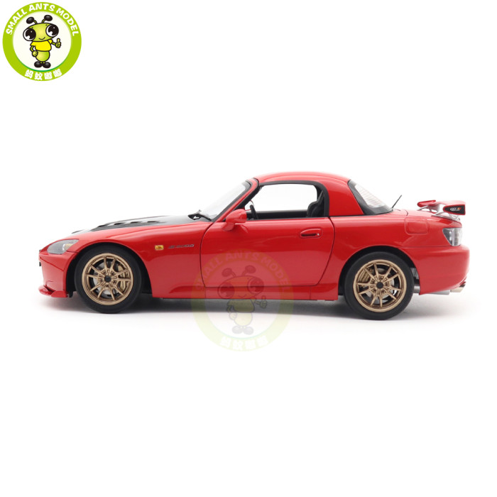 1/18 MOTORHELIX Honda S2000 AP2 MUGEN Diecast Model Toy Car Gifts For Father Friends