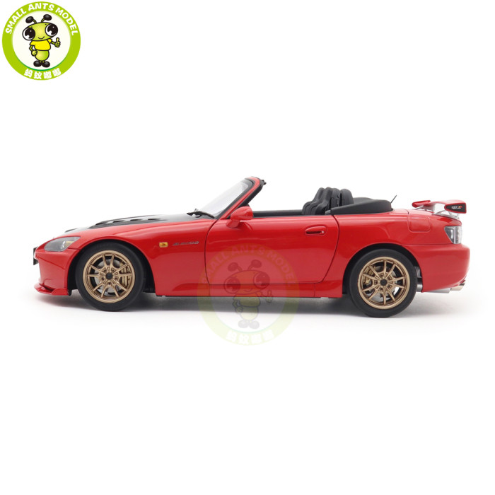 1/18 MOTORHELIX Honda S2000 AP2 MUGEN Diecast Model Toy Car Gifts For Father Friends