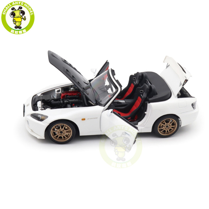 1/18 MOTORHELIX Honda S2000 AP2 MUGEN Diecast Model Toy Car Gifts For Father Friends