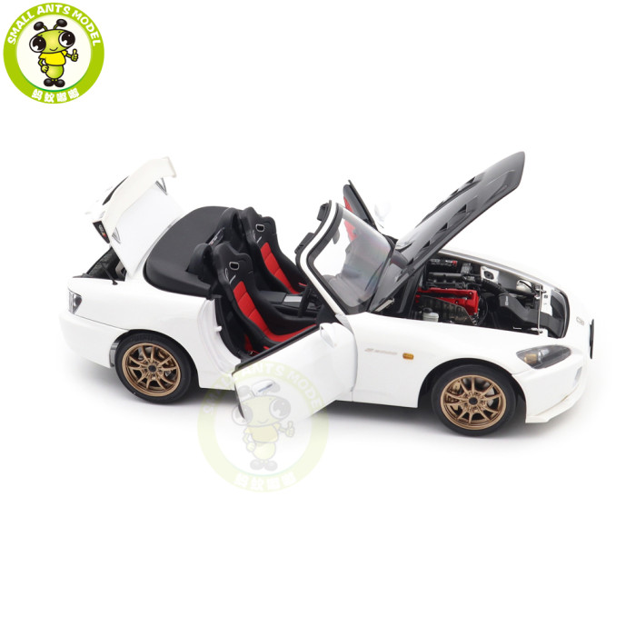 1/18 MOTORHELIX Honda S2000 AP2 MUGEN Diecast Model Toy Car Gifts For Father Friends