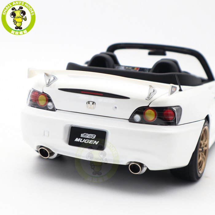 1/18 MOTORHELIX Honda S2000 AP2 MUGEN Diecast Model Toy Car Gifts For Father Friends
