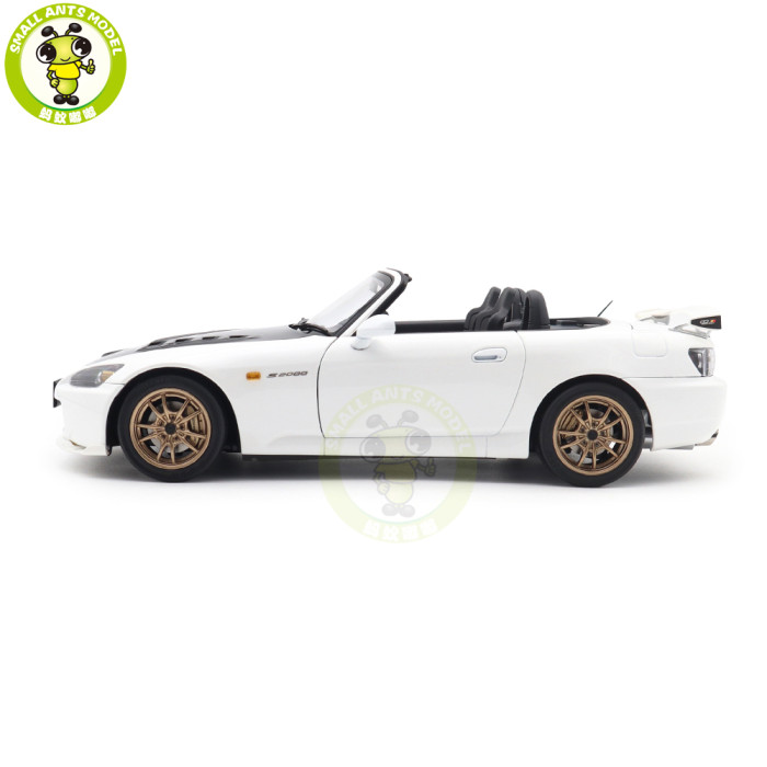 1/18 MOTORHELIX Honda S2000 AP2 MUGEN Diecast Model Toy Car Gifts For Father Friends