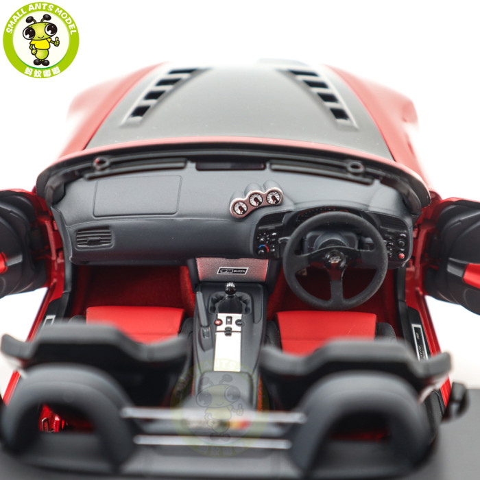 1/18 MOTORHELIX Honda S2000 AP2 MUGEN Diecast Model Toy Car Gifts For Father Friends