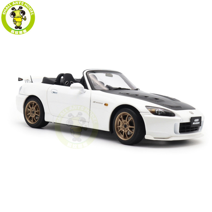 1/18 MOTORHELIX Honda S2000 AP2 MUGEN Diecast Model Toy Car Gifts For Father Friends