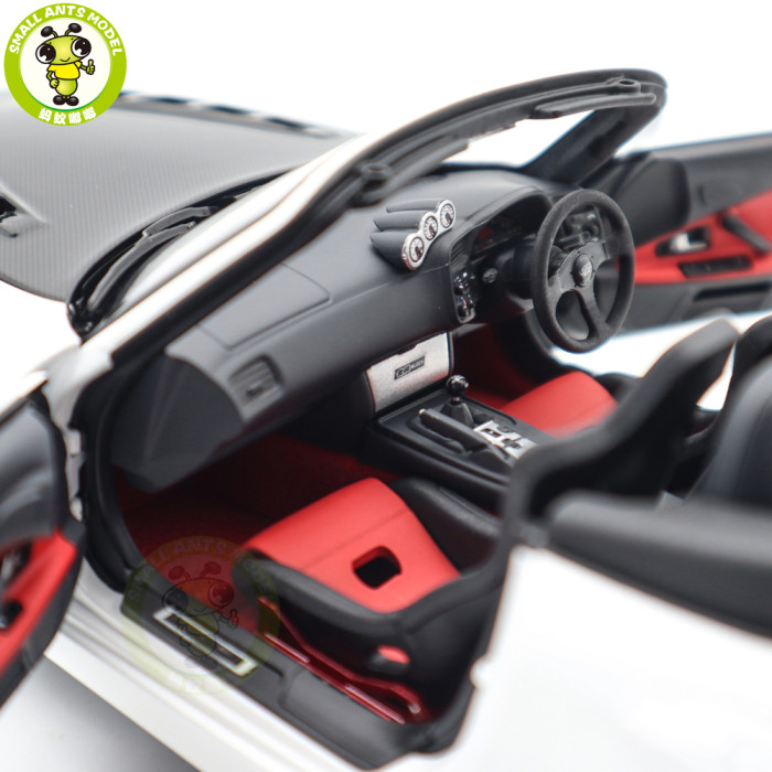 1/18 MOTORHELIX Honda S2000 AP2 MUGEN Diecast Model Toy Car Gifts For Father Friends
