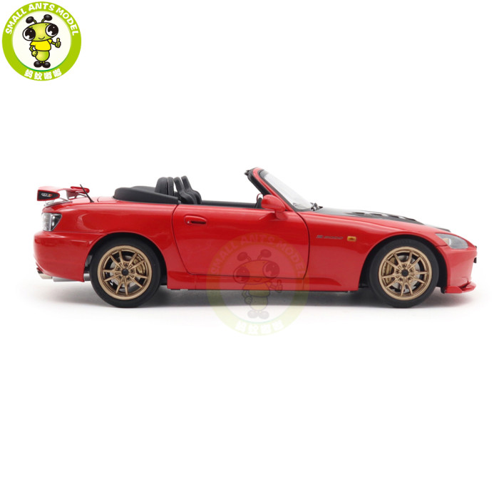1/18 MOTORHELIX Honda S2000 AP2 MUGEN Diecast Model Toy Car Gifts For Father Friends