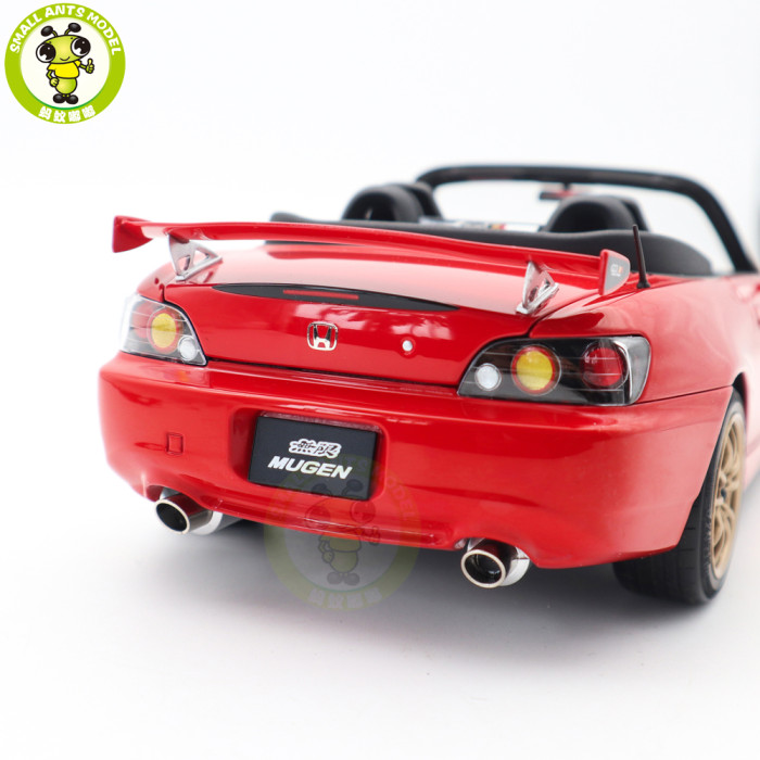 1/18 MOTORHELIX Honda S2000 AP2 MUGEN Diecast Model Toy Car Gifts For Father Friends