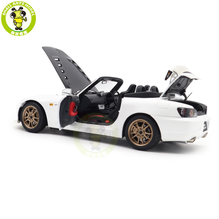 1/18 MOTORHELIX Honda S2000 AP2 MUGEN Diecast Model Toy Car Gifts For Father Friends