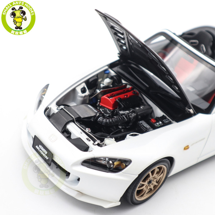 1/18 MOTORHELIX Honda S2000 AP2 MUGEN Diecast Model Toy Car Gifts For Father Friends