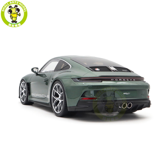 1/12 Porsche 911 S/T 2023 Norev 127552 Malachite Green Metallic Diecast Model Toy Car Gifts For Friends
