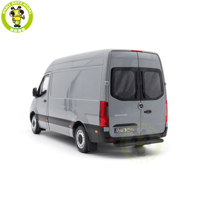 1/18 Mercedes Benz Sprinter 2018 Norev 183042 Gray Diecast Model Toy Car Gifts For Friends Father