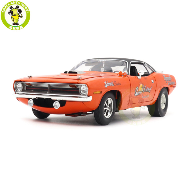 1/18 Chrysler 1970 Plymouth HEMI CUDA ACME Diecast Model Car Toys Gifts