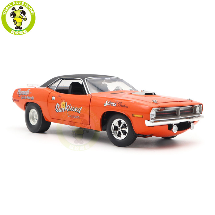 1/18 Chrysler 1970 Plymouth HEMI CUDA ACME Diecast Model Car Toys Gifts