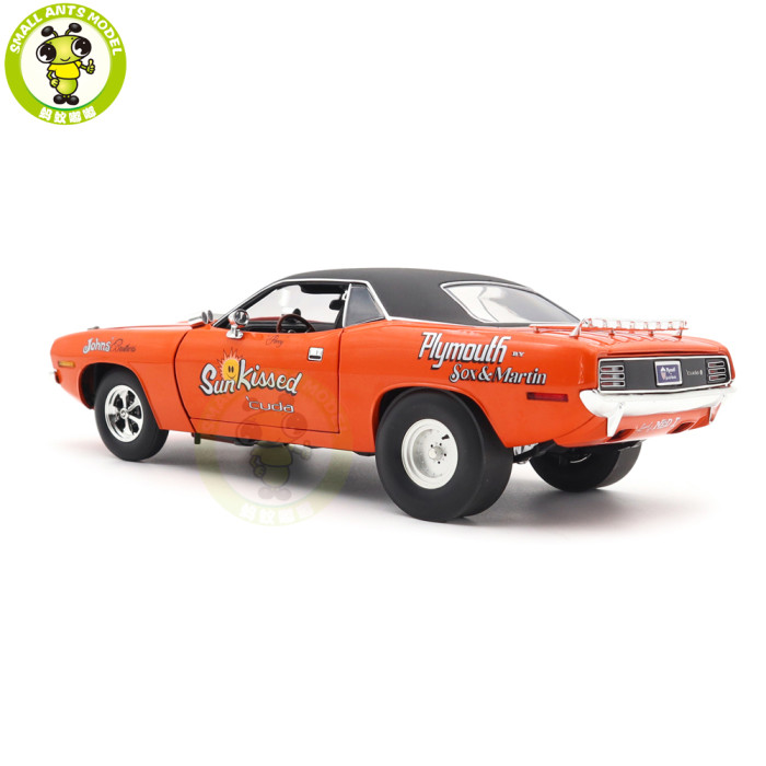 1/18 Chrysler 1970 Plymouth HEMI CUDA ACME Diecast Model Car Toys Gifts