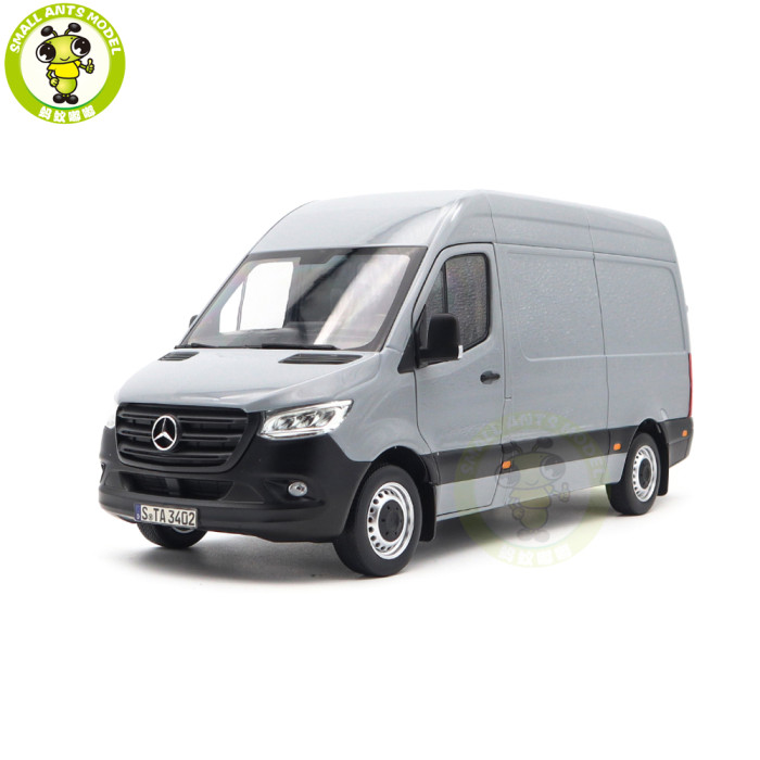 1/18 Mercedes Benz Sprinter 2018 Norev 183042 Gray Diecast Model Toy Car Gifts For Friends Father