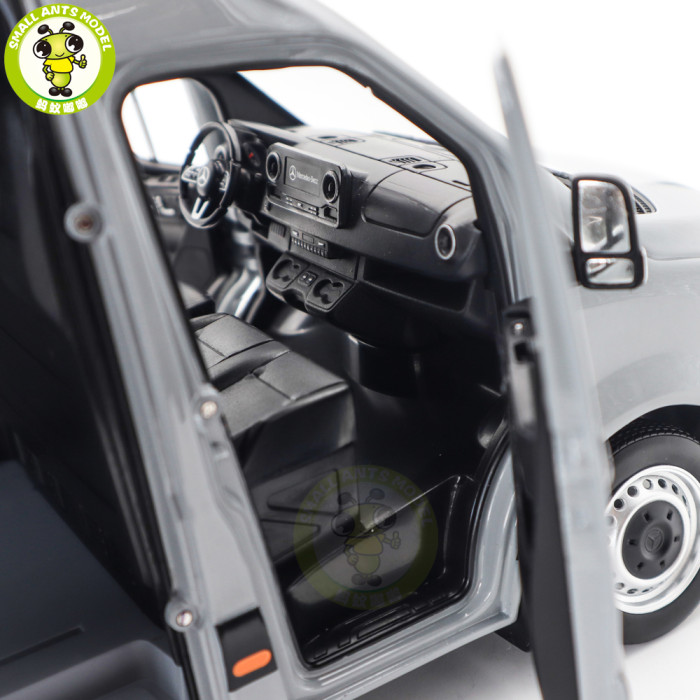 1/18 Mercedes Benz Sprinter 2018 Norev 183042 Gray Diecast Model Toy Car Gifts For Friends Father