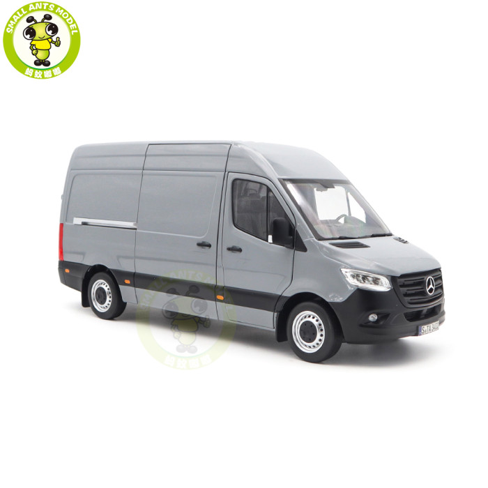 1/18 Mercedes Benz Sprinter 2018 Norev 183042 Gray Diecast Model Toy Car Gifts For Friends Father