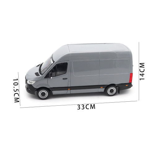 1/18 Mercedes Benz Sprinter 2018 Norev 183042 Gray Diecast Model Toy Car Gifts For Friends Father
