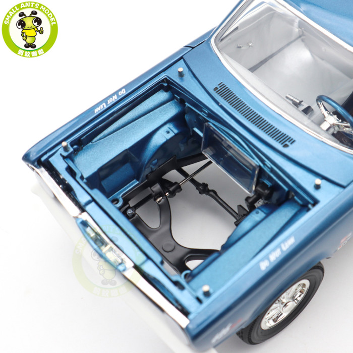 1/18 Chrysler 1966 Plymouth Barracuda Southern Speed ACME Diecast Model Car Toys Gifts