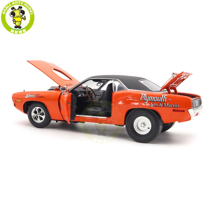 1/18 Chrysler 1970 Plymouth HEMI CUDA ACME Diecast Model Car Toys Gifts