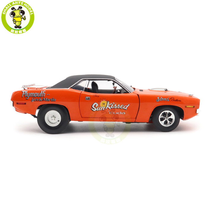 1/18 Chrysler 1970 Plymouth HEMI CUDA ACME Diecast Model Car Toys Gifts