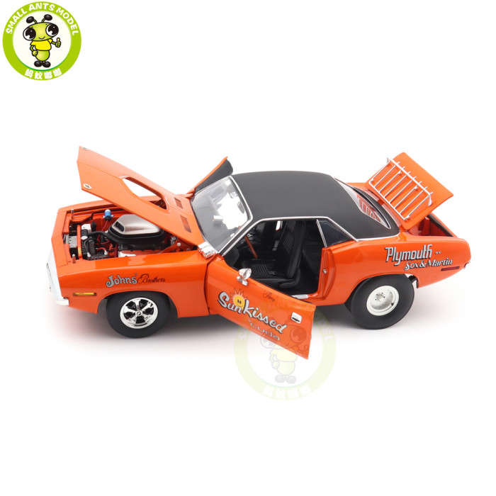1/18 Chrysler 1970 Plymouth HEMI CUDA ACME Diecast Model Car Toys Gifts